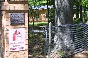 The home now serves as the Doggett Campus Ministry Center for NC State University.